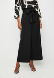 Izabel London High Waisted Wide Leg Pant In Black
