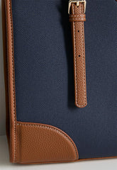 Polo Womens Cabana Book Tote In Blue