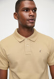 Polo Mens Essential Pique Golfer In Stone
