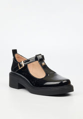 Rock & Co Ladies Cryptic Shoes In Black