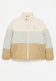 Polo Girls Bailey Colour Blocked Puffer Jacket In Multi