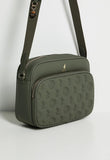 Polo Womens Luna Utility Crossbody Bag In Olive