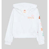 Levis Girls Hibiscus Hoodie In White