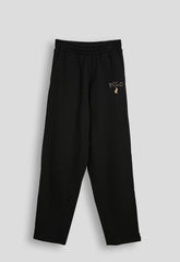 Polo Girls Hannah Embroidred Jogger Black