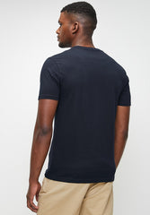 Polo Graphic Crew Neck T-Shirts For Men In Navy