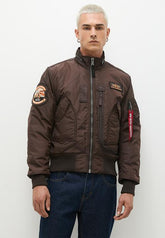 Alpha 103101 Mens Engine Jkt Brown