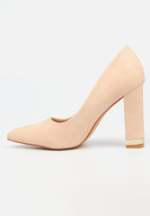 Miss Black Pisa 2 Ladies Shoes Nude