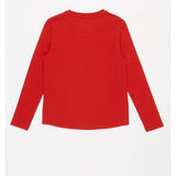 Polo Girls Mia Long Sleeve T-Shirt In Red