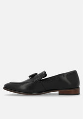 Hush Puppies Mens Idris Leather Shoes Black