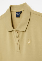 Polo 0055046 Girls Gabriella Ss Golfer Dress Stone