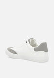 Polo Mens Rubberized Sneakers In White