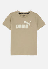 Puma Ess Logo Kids Tee B Oak