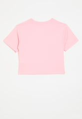 Nike Girls Hbr Club Boxy T-Shirt In Soft Pink