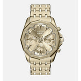Diesel Mens Stinger Advance Fancy Watch In Gold