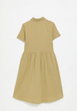 Polo 0055046 Girls Gabriella Ss Golfer Dress Stone