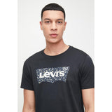Levi's Mens Graphic Crewneck T-Shirt In Black