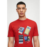 Ben Sherman Match Box Mens T-Shirt In Red