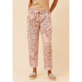 Stella Morgan Ladies Trousers In Dusty Pink