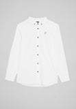 Polo Boys Nicholas Long Sleeve Shirt In White