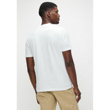 Ben Sherman Mens Disk Foil T-Shirt In White