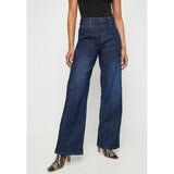 Sissy boy Womens Sophia High-Waist Jeans In Dark Vintage