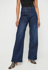 Sissyboy Womens Sophia High-Waist Jeans In Dark Vintage