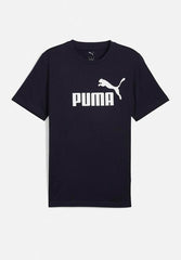 Puma Mens Navy Ess No. 1 Logo T-Shirt