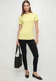 Polo Womens Allies T-Shirt In Yellow
