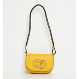 Guess Calebra Convertible Crossbody Flap Bag In Marigold
