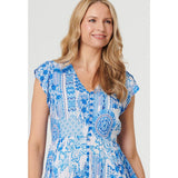 Stella Morgan Ladies Dress In Blue