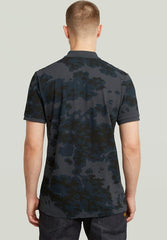 G-Star Raw Mens Dunda Slim Polo Golfers In Ink