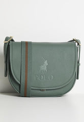 Polo Womens Tahoe Saddle Crossbody Bag In Pine
