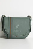 Polo Womens Tahoe Saddle Crossbody Bag In Pine