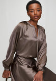 Polo Womens Mya Blouse In Iron