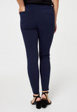 Stella Morgan Womens Pull On Legging With Narrow Waistband In Navy
