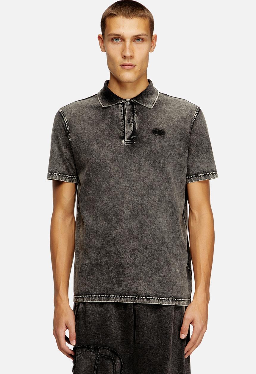Diesel Mens T-Rejust-Nc-Den Polo Shirt 9Xx Black – Sedgars SA
