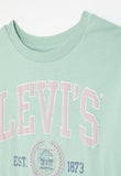 Levis Girls Collegiate Meet & Greet T-Shirt In Blue