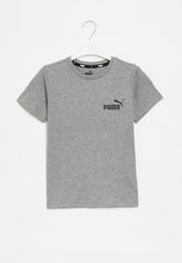 Puma 67406901 Kids Ess Small Logo Tee Grey