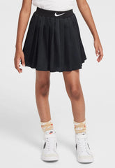 Nike Girls Pleated Skirt In Black