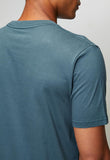 RVCA Mens Big Stitch T-Shirt In Blue