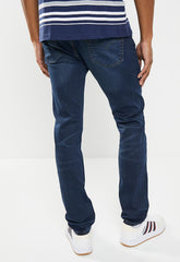 Levis Mens Skinny Jeans In Dark Indigo