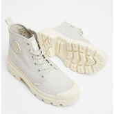 Palladium Womens Pallabase Twill Shoes In Moonstruck