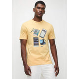 Ben Sherman Match Box Mens T-Shirt In New Wheat