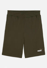 Puma Mens Dark Olive Ess No.1 Logo Short 10"