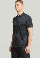 G-Star Raw Mens Dunda Slim Polo Golfers In Ink