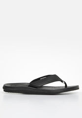 Hush Puppies Mens Strut Thong Sandals In Black