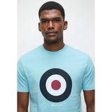 Ben Sherman Target Mens T-Shirt In Retro Blue