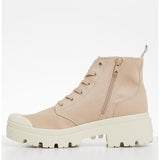 Palladium Womens Pallabase Twill Shoes In Nude Dust