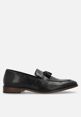Hush Puppies Mens Idris Leather Shoes Black