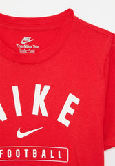 Nike Boys Football Field T-Shirts In Red